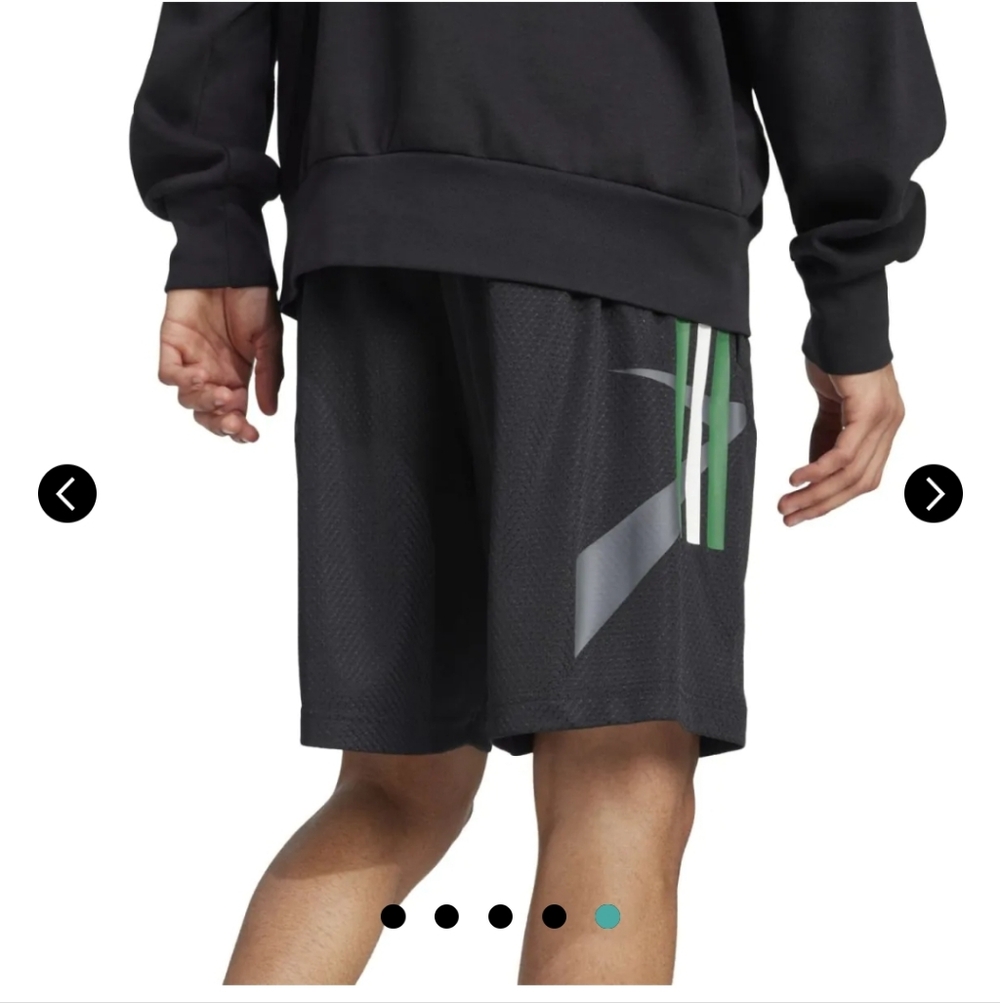 NWT Adidas Men's House Of Tiro Nations Pack Black Green & White Shorts Is Medium - Picture 5 of 9